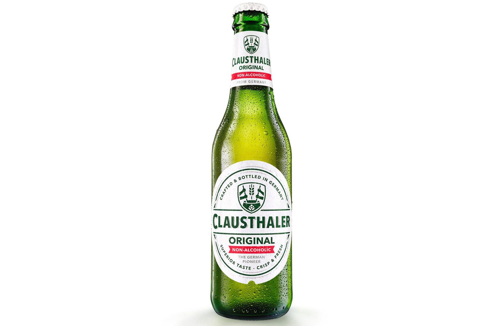 Пиво Клаусталер Классик безалкогольное светлое паст. ст/б 0,33л