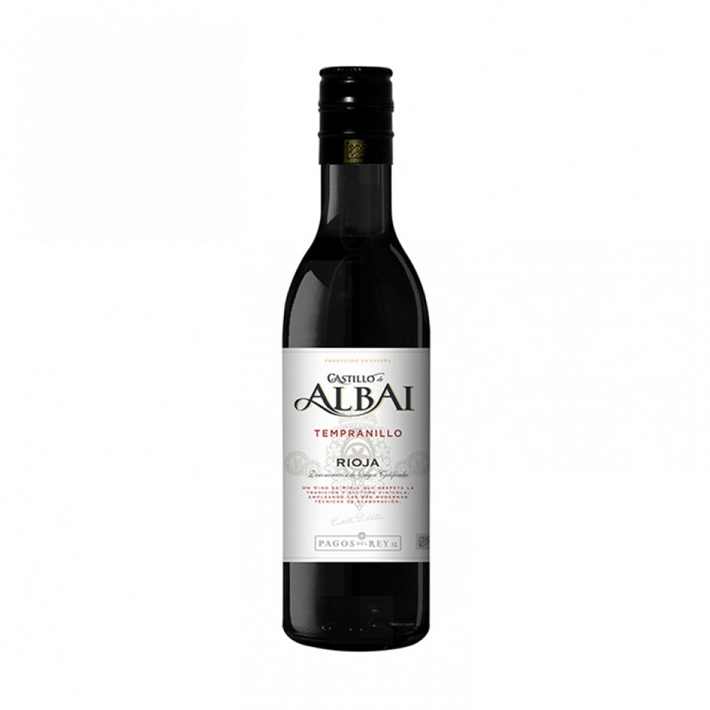 Вино Кастильо де Альбаи Риоха ДОК сухое красное 13% 0,187л