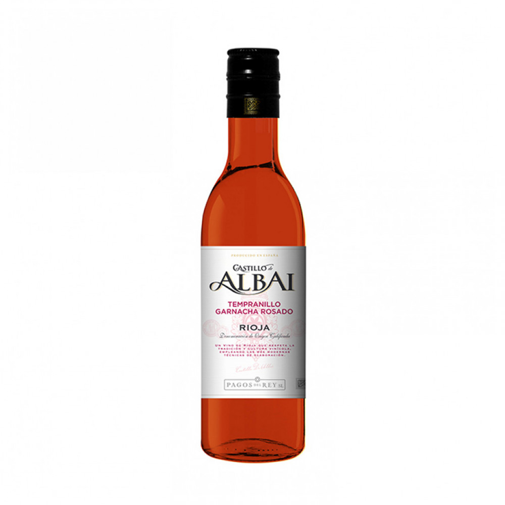 Вино Кастильо де Альбаи Риоха ДОК сухое розовое 13% 0,187л