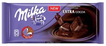 Шоколад Милка темный экстра какао (шок.плит.) 100г