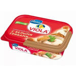 Сыр Валио Виола плавленный с бел.грибами 50% ванн.200г