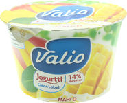 Йогурт Валио с манго 2,6% пл/ст 180г