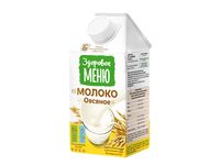 Напиток Здоровое меню Молоко овсяное т/пак 0,5л